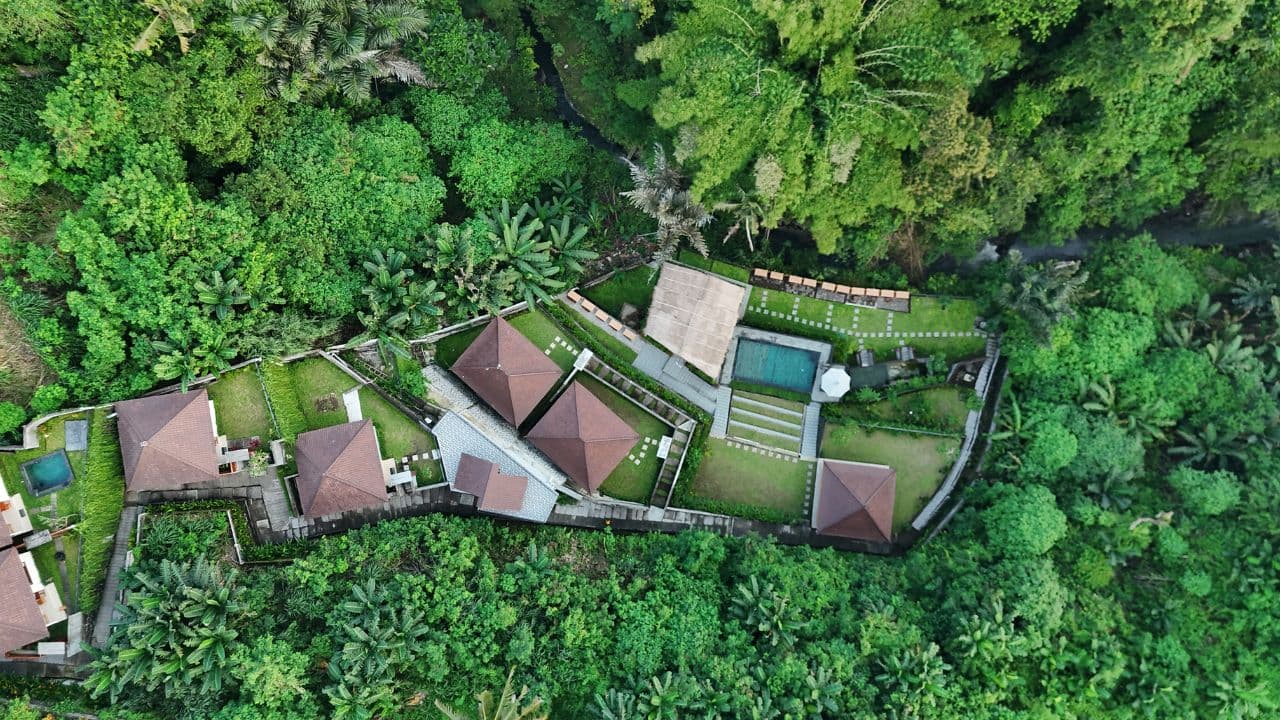 Sanctuary Aerial Map