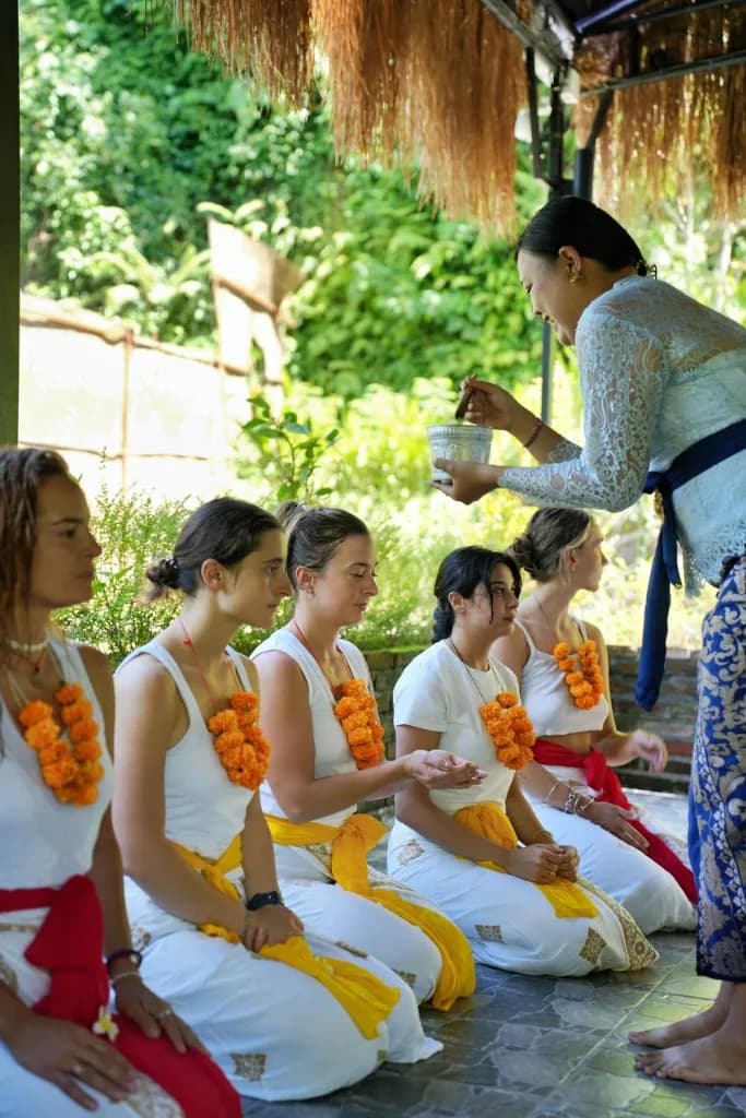 Balinese Welcome & Graduation Ceremony Sacred Traditional Celebrations