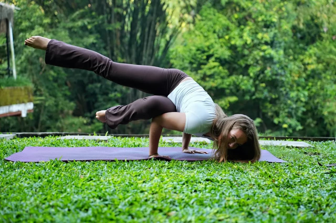 Eka Pada Koundinyasana II