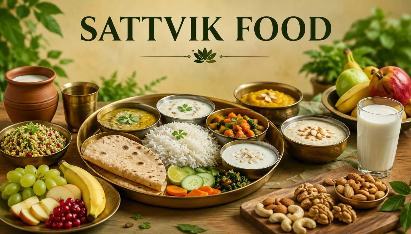 Sattvic Diet for Pranayama: What to Eat Before Deep Breathwork