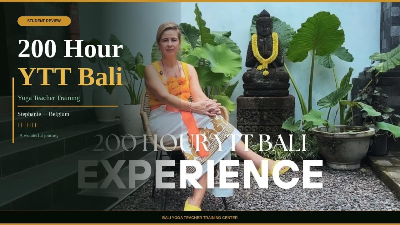 A wonderful journey .. 200 hour Yoga Teacher Training Review by Stephanie from Belgium