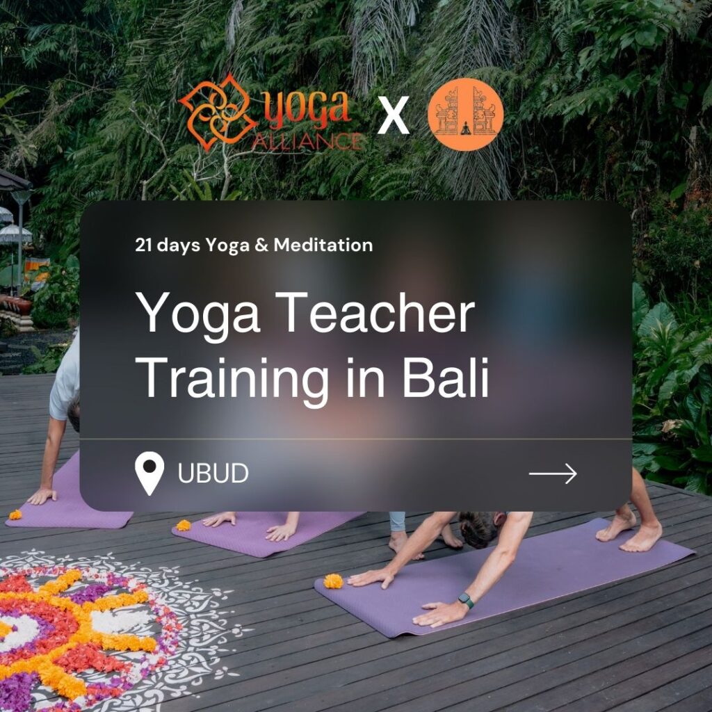 Bali yoga teacher training center