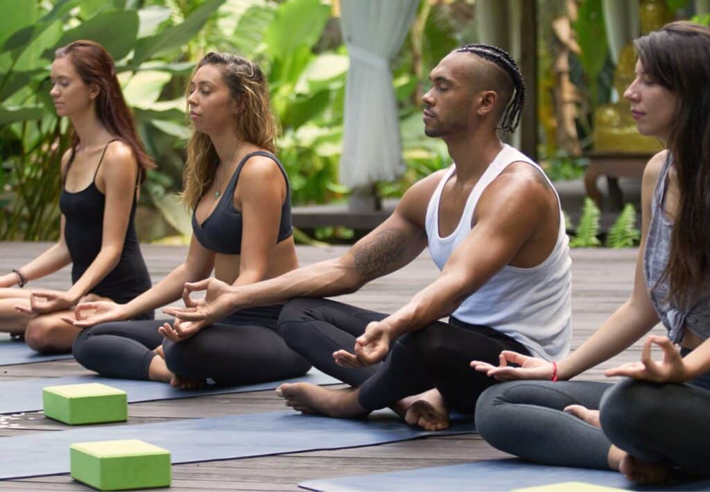 yoga class in bali