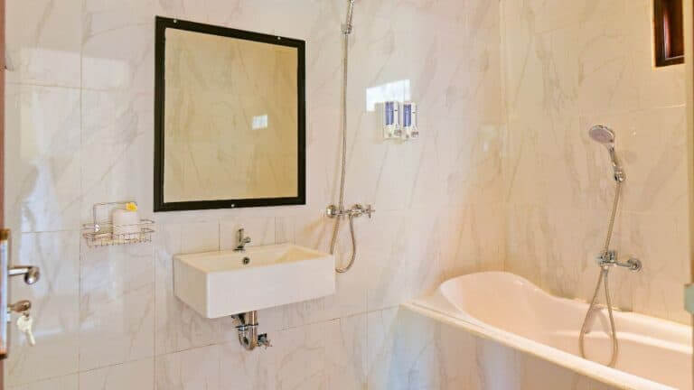 Gallery 34 Bathroom at Bali YTTC Bitera Ubud - Training space for 200 hour Yoga Teacher Training