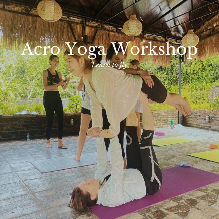 Gallery 23 Acro Yoga Workshop at bali YTTC during 200 hour YTTC
