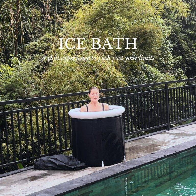 Gallery 25 An experience to push past your limits, ice bath during 200 hour yoga teacher training