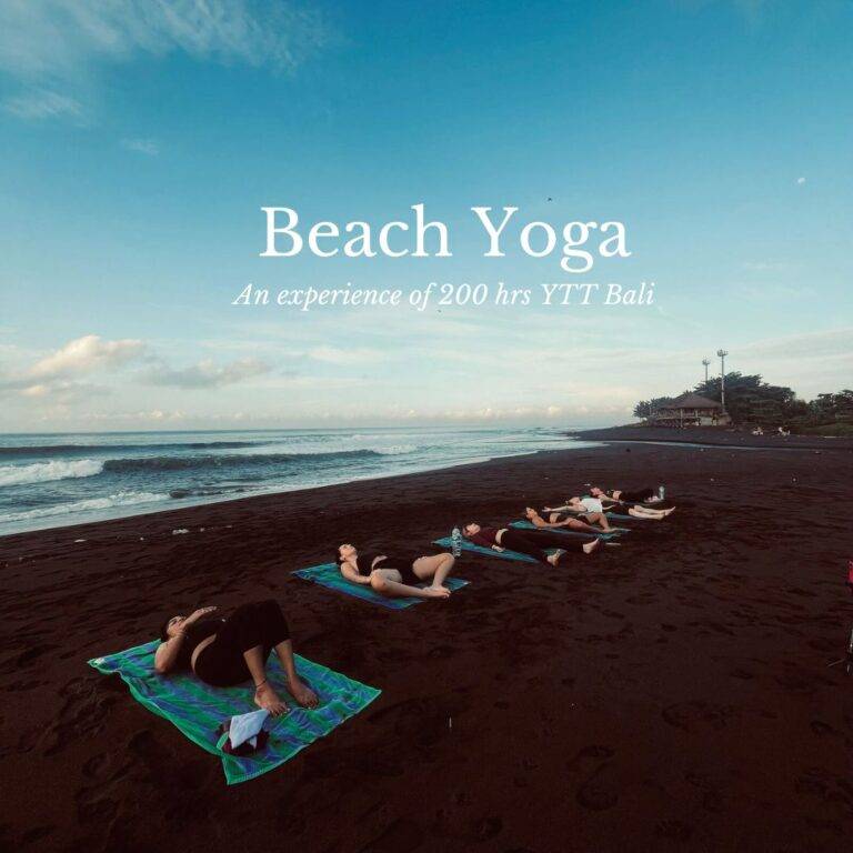 Gallery 26 Beach Yoga During 200 hour Yoga Teacher Training in Bali